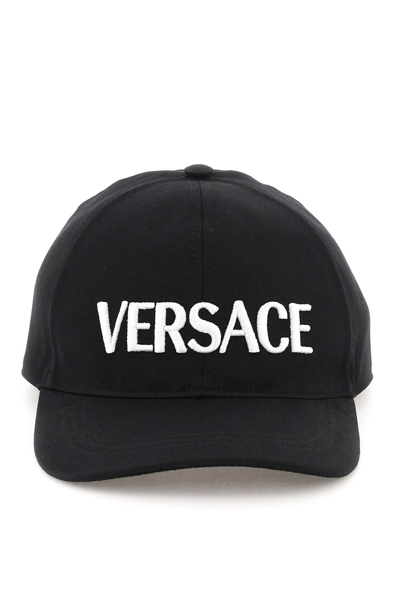 Versace logo embroidery baseball cap