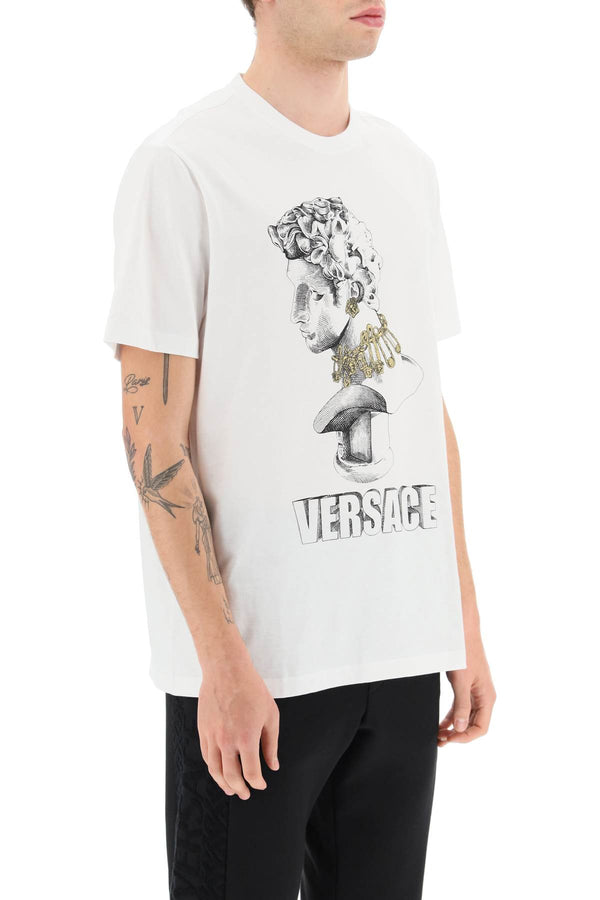 Versace mitchel fit printed t-shirt