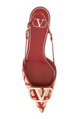 Valentino garavani 'toile iconographer' slingback pumps