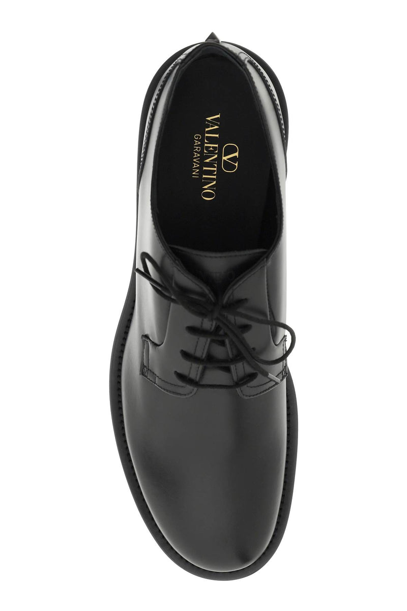 Valentino garavani rockstud essential derby shoes