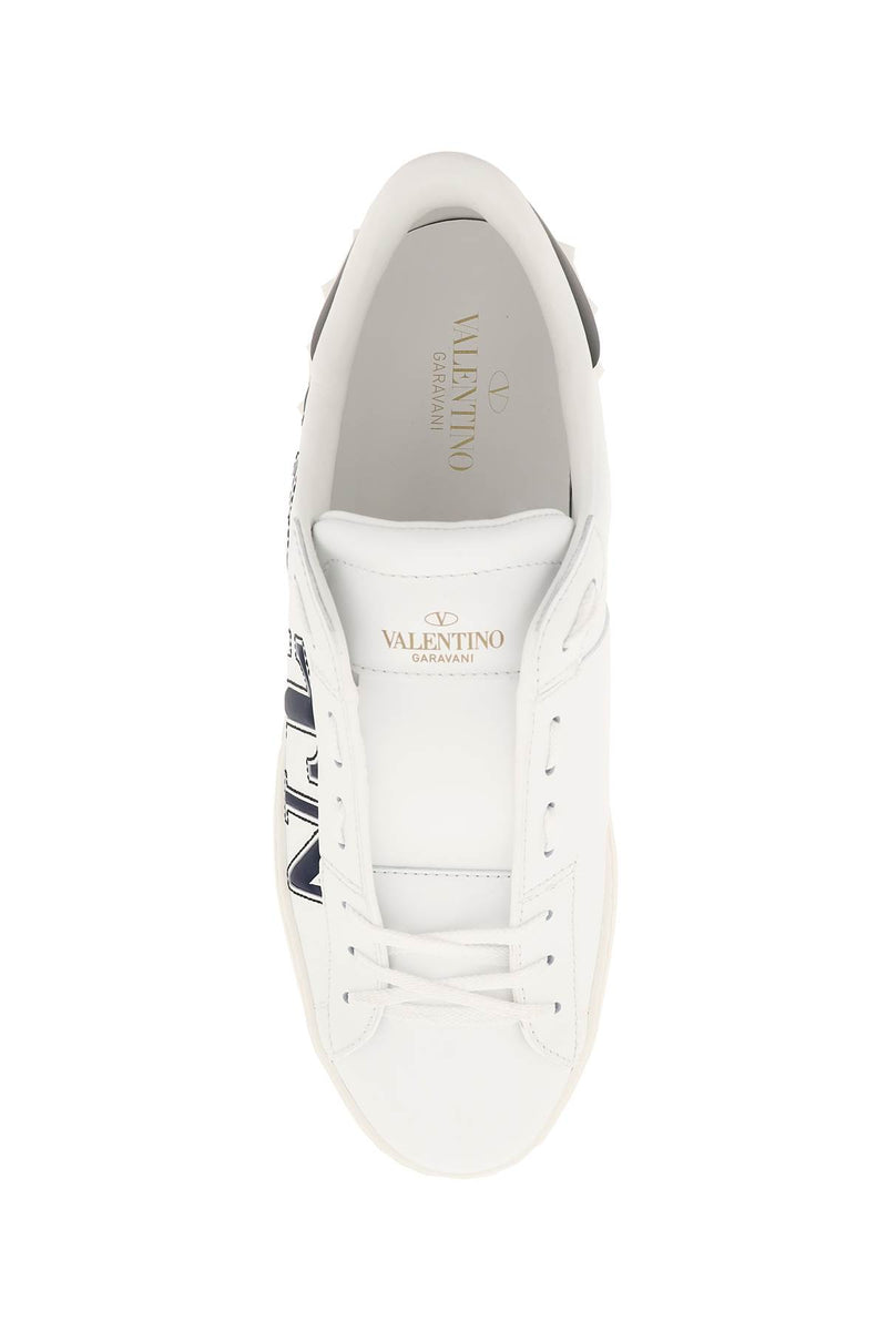 Valentino garavani open sneakers with vltn logo
