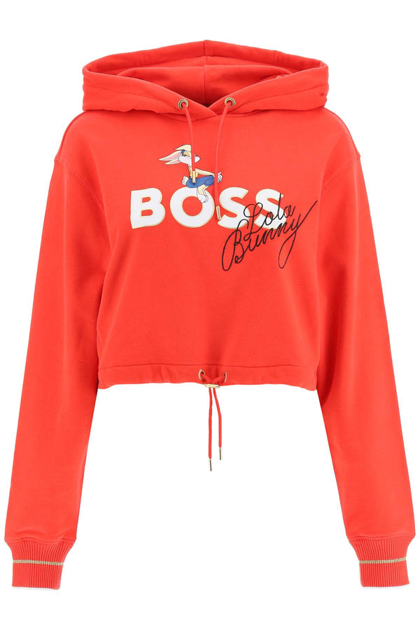 Boss lola bunny cropped hoodie