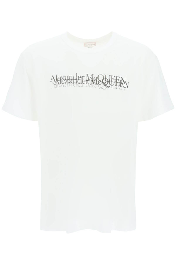 Alexander mcqueen mcqueen logo stamp t-shirt