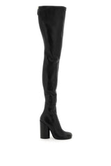 Burberry over-the-knee leather boots