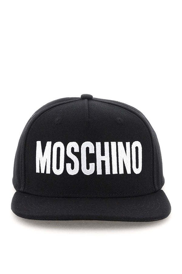 Moschino logo embroidery baseball cap