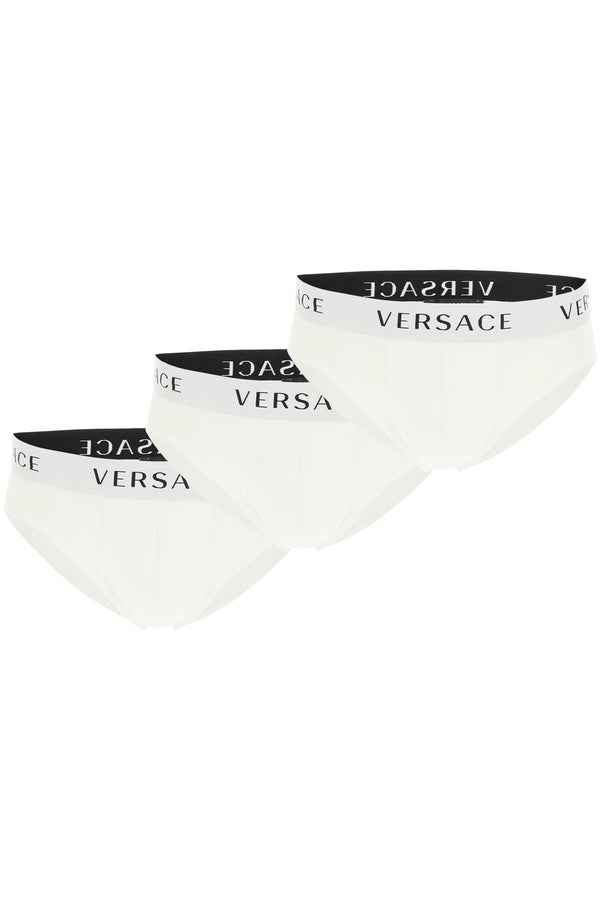 Versace tri-pack underwear low briefs