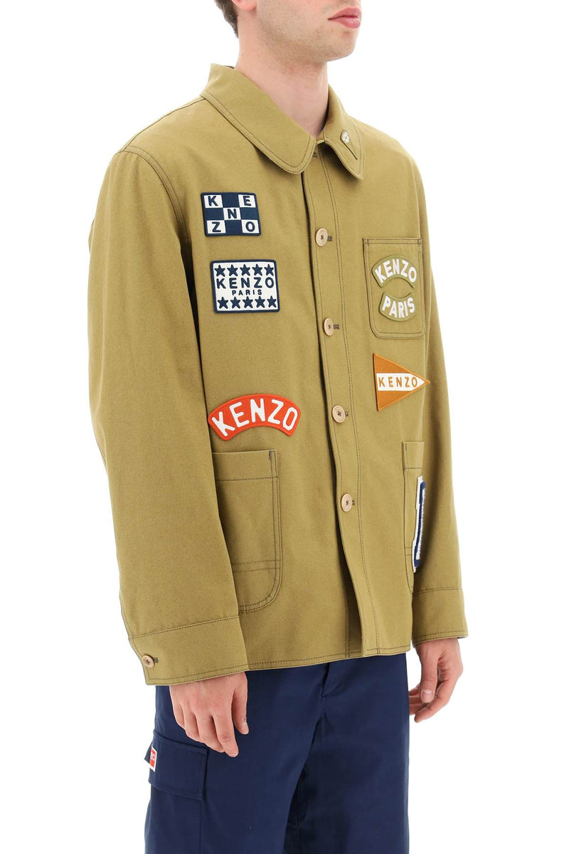 Kenzo 'kenzo sailor' work jacket