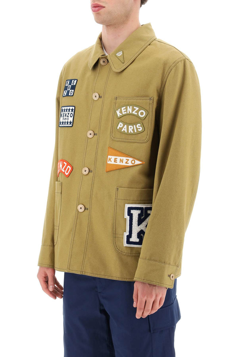Kenzo 'kenzo sailor' work jacket
