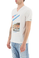 Dolce & gabbana portofino print re-edition t-shirt