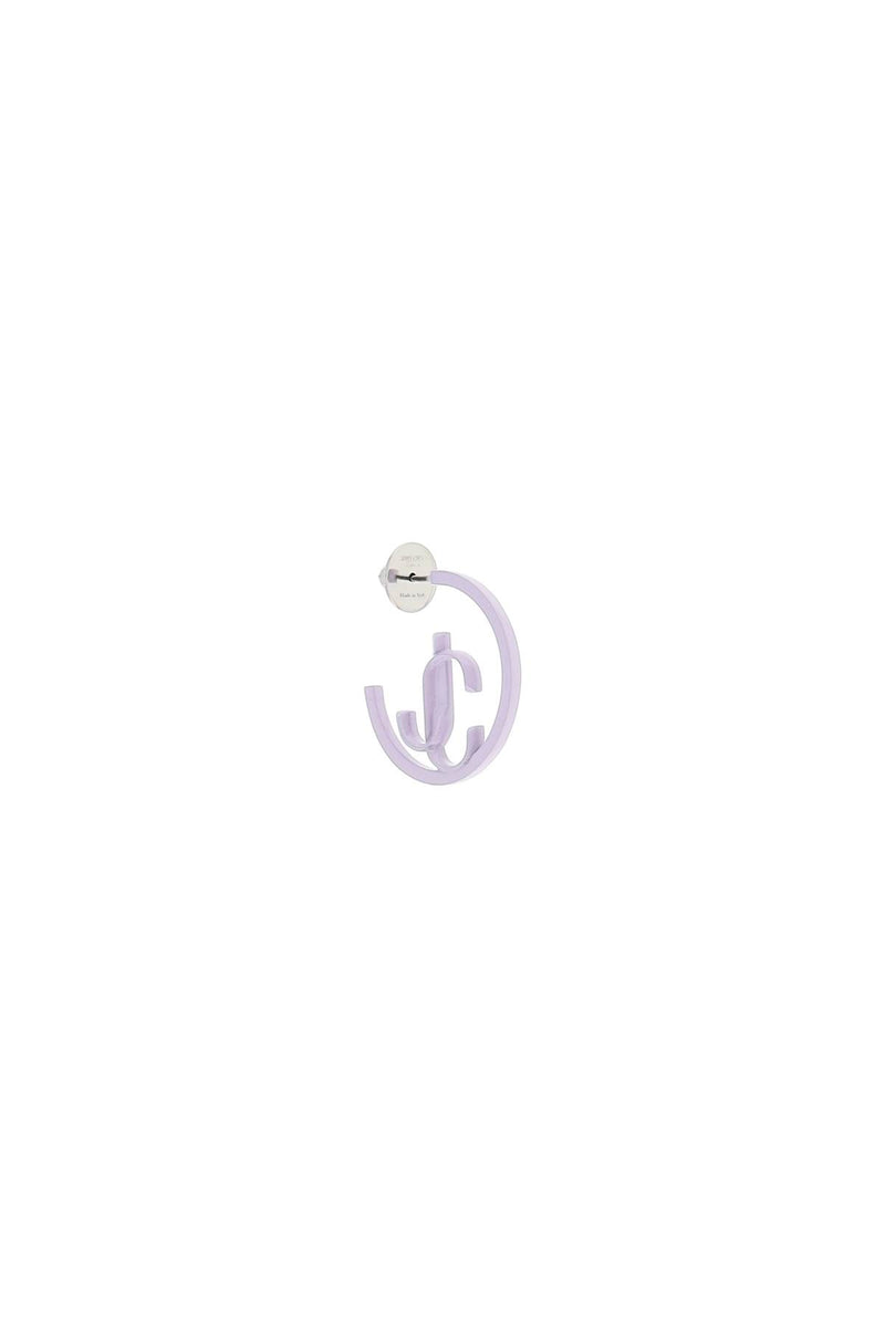 Jimmy choo 'jc monogram hoops' earrings