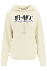 Off-white opposite logo hoodie
