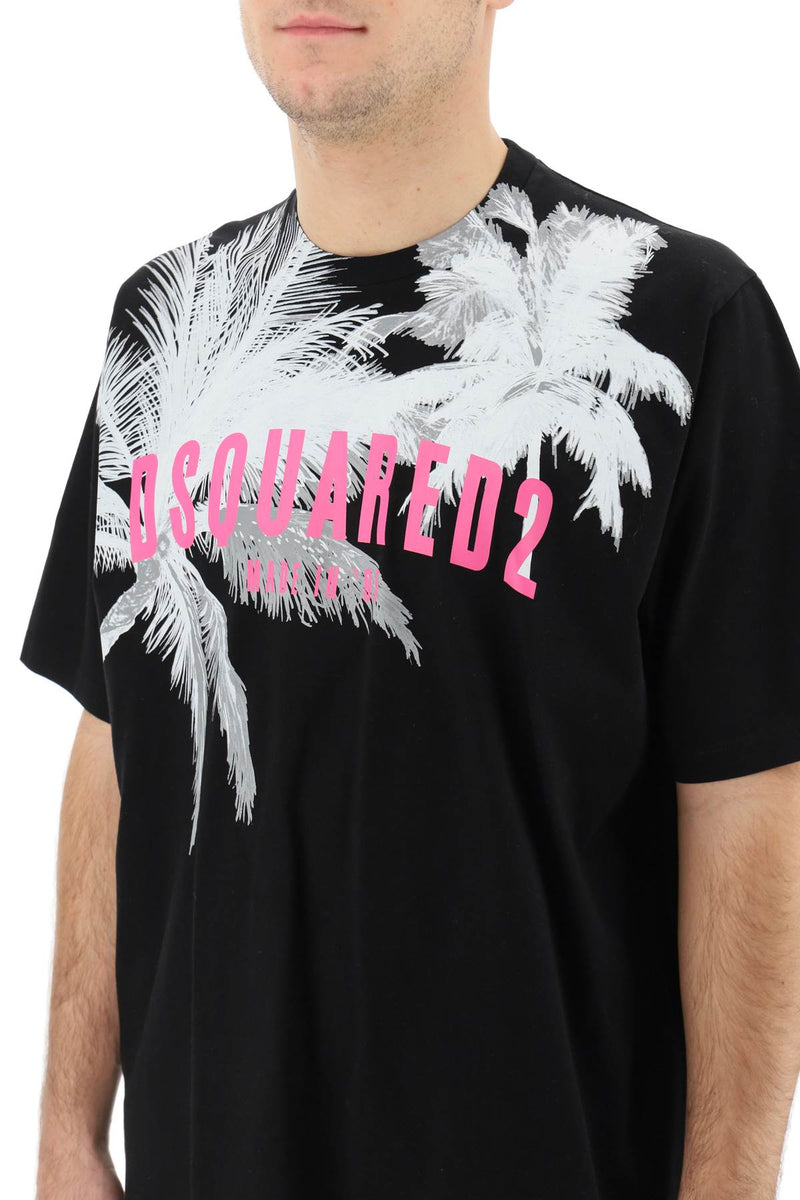 Dsquared2 'palms slouch' t-shirt