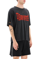 Dsquared2 'd2 goth iron' t-shirt