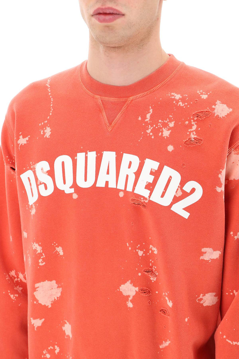Dsquared2 'goth foam' sweatshirt